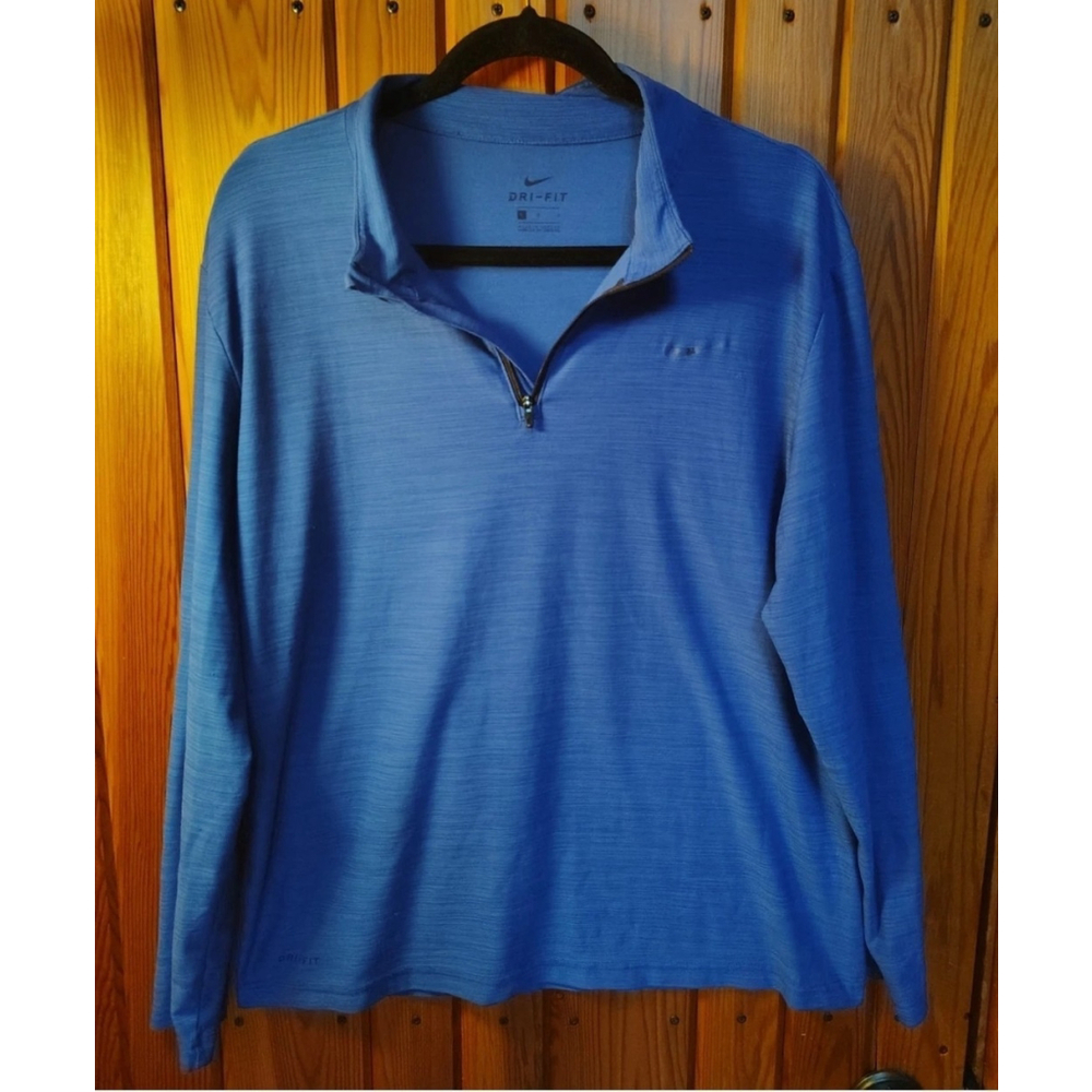 Men's large Nike dri-fit pullover quarter zip